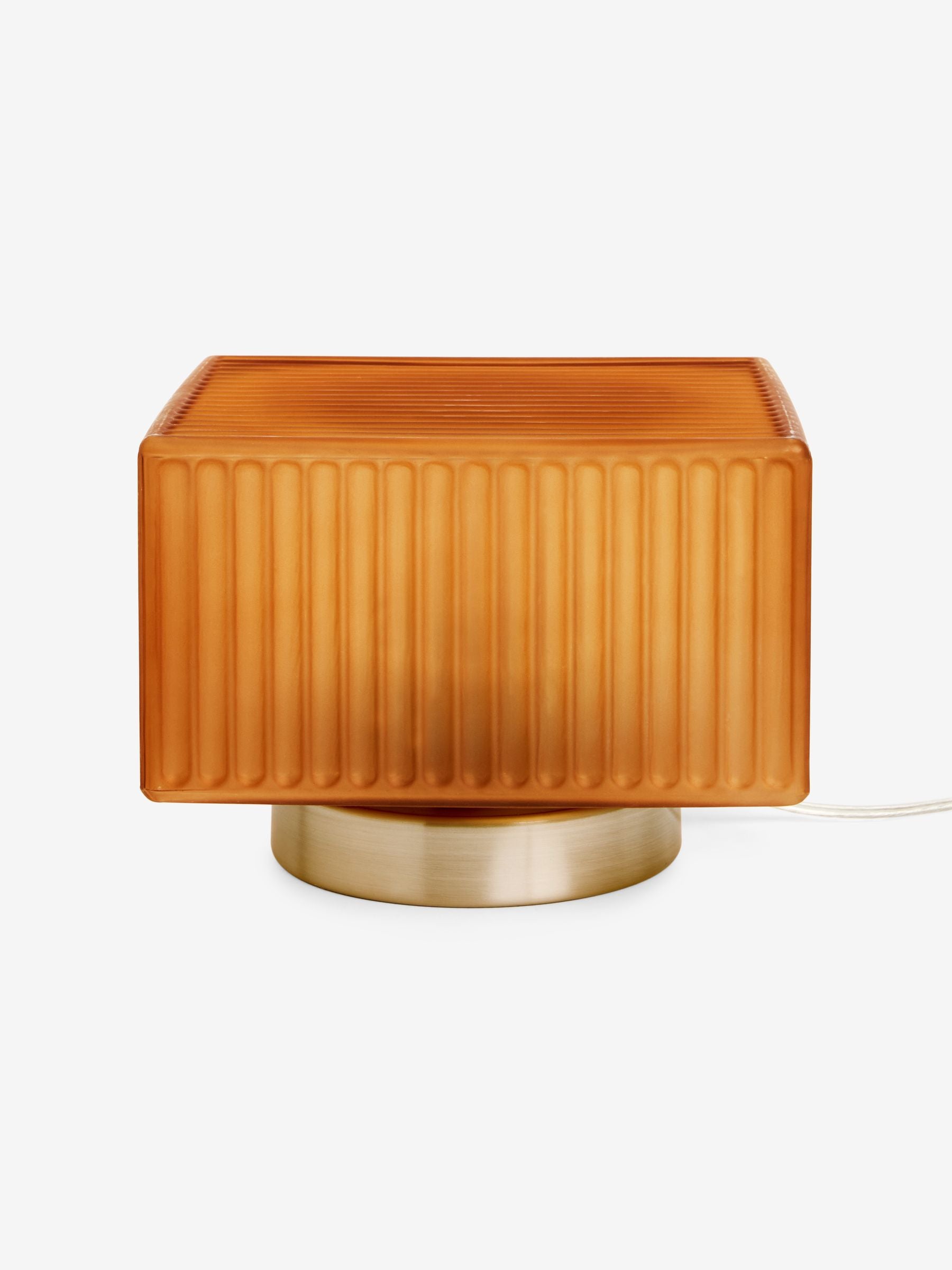 Alma Table Lamp in Brown/Silver