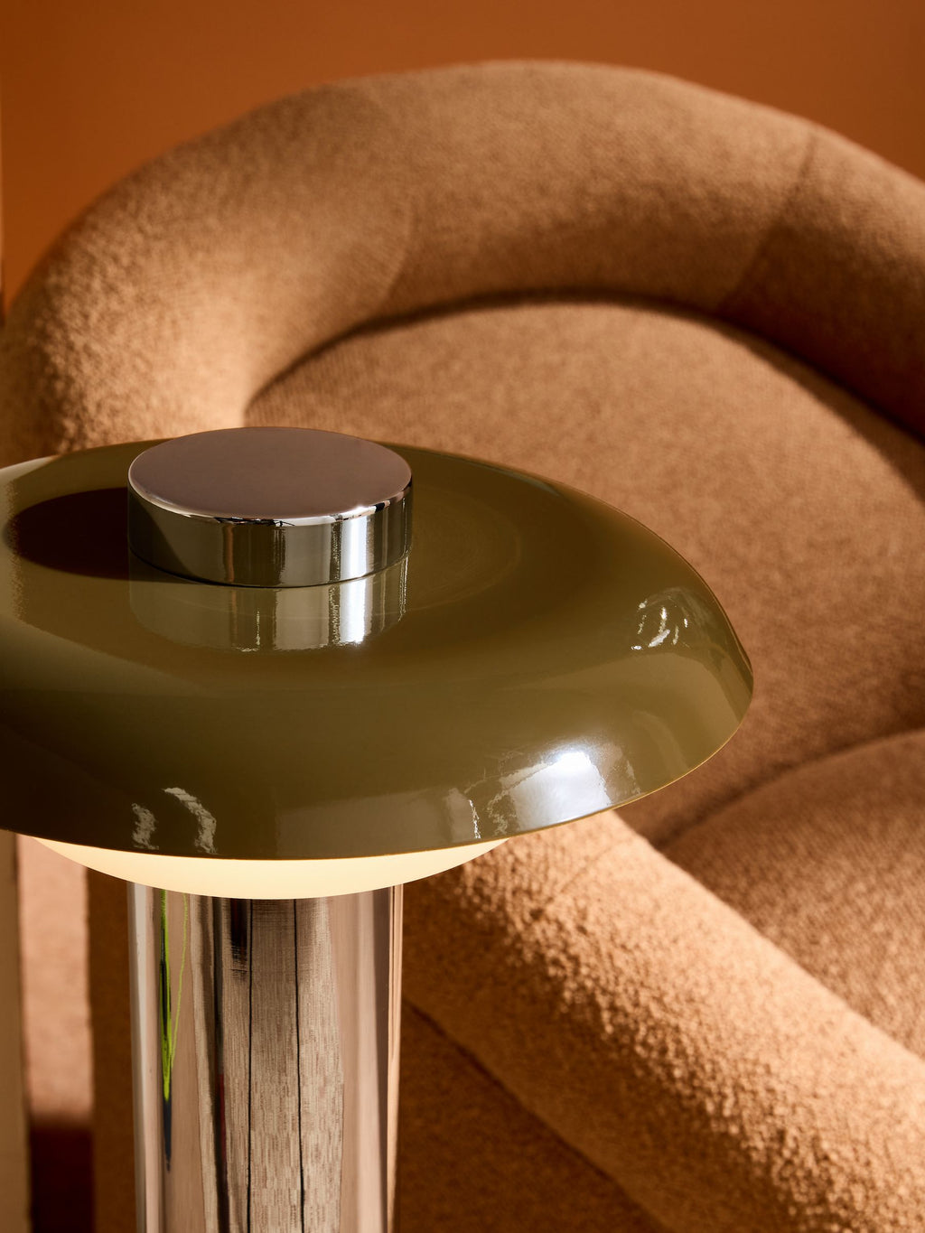 Eero Table Lamp in Chrome