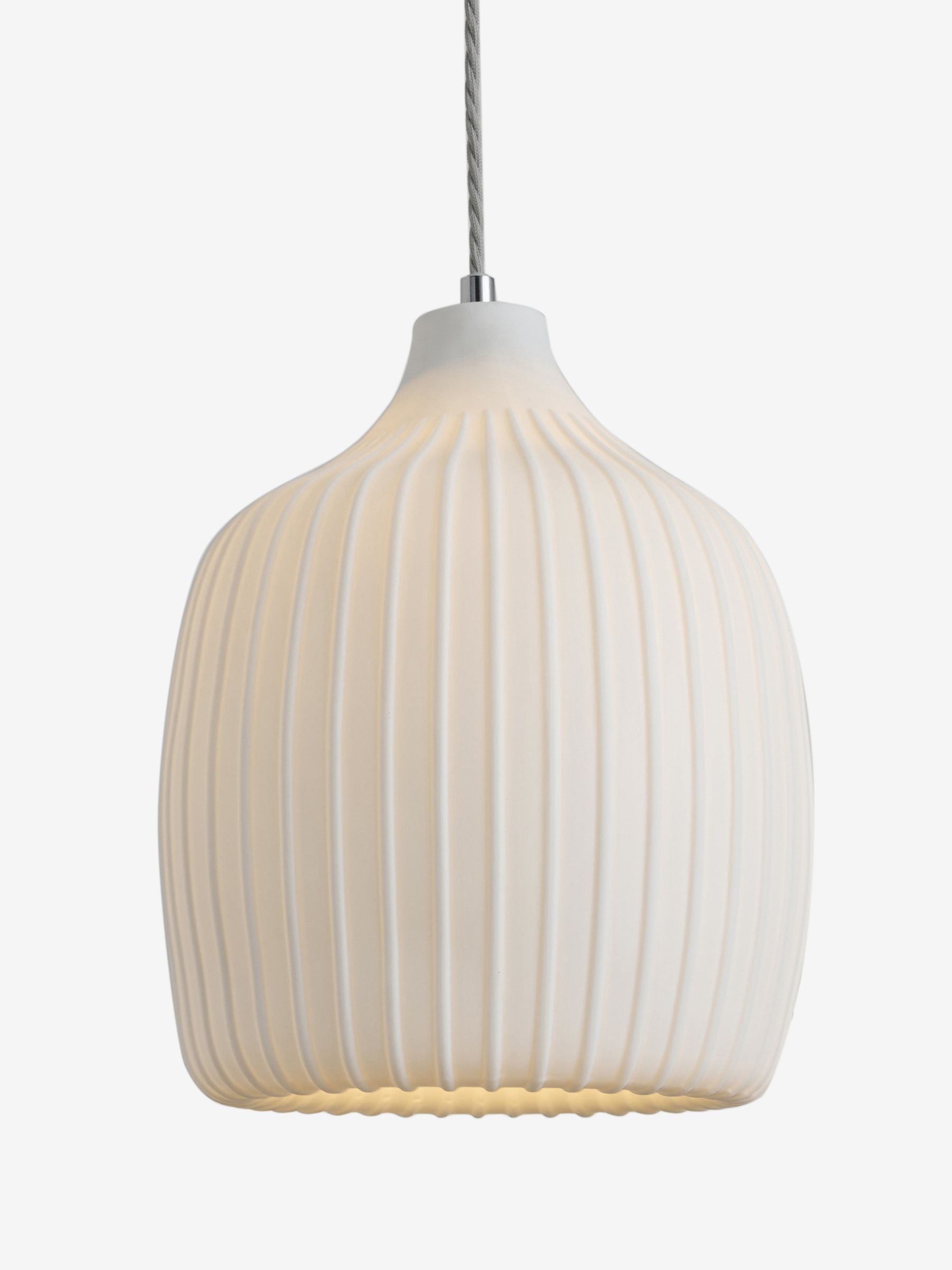 Easy Fit Finn Porcelain Shade in White